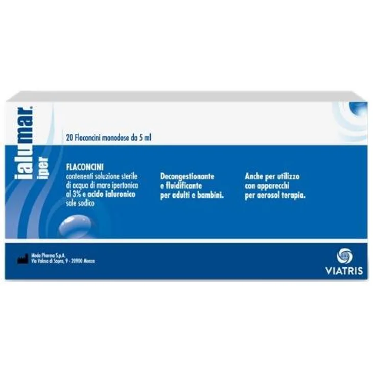 Ialumar Soluzione Ipertonica 3% 20 flaconcini 5 ml