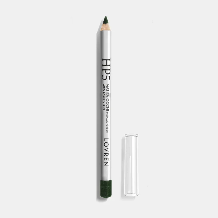 Lovren HP5 Metallic Matita Occhi Green a Lunga Tenuta 1 pezzo