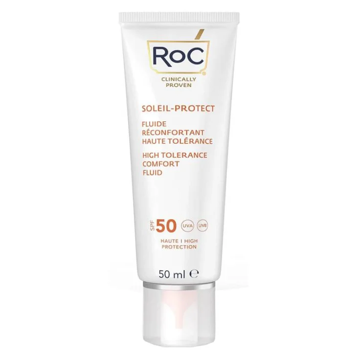 Roc Fluido Solari Viso Elevata Tollerabilit&agrave; SPF 50 50 ml