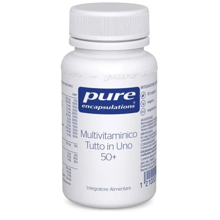 Pure Encapsulations Multivitaminico Tutto In Uno 50+ 30 Capsule Pure Encapsulations Multivitaminico Tutto In Uno 50+ 30 Capsule