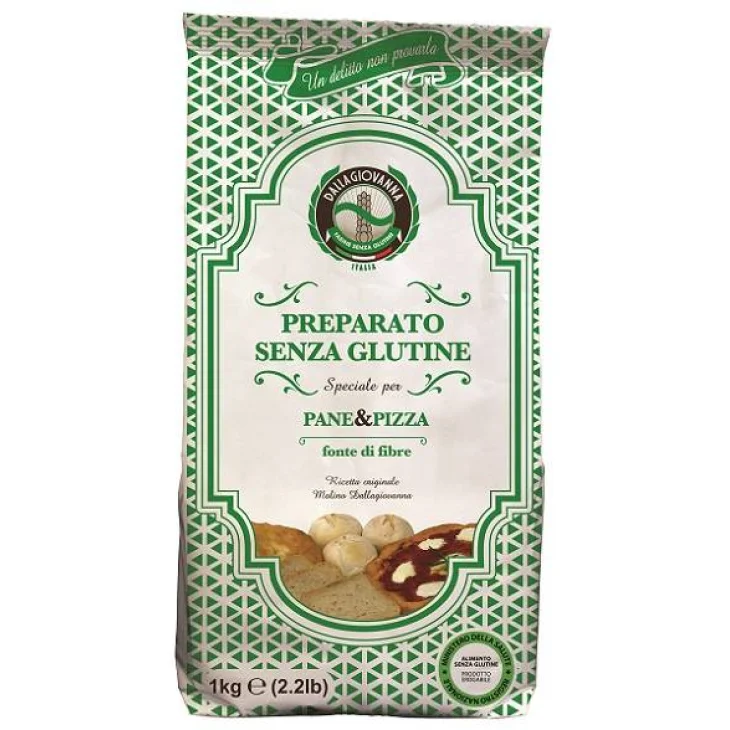 PREPARATO GLUTEN FREE SPECIALE PER PANE E PIZZA 1 KG