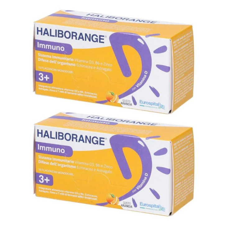 Haliborange Immuno per le Difese Immunitarie Bipack 10+10 flaconcini Haliborange Immuno per le Difese Immunitarie Bipack 10+10 flaconcini