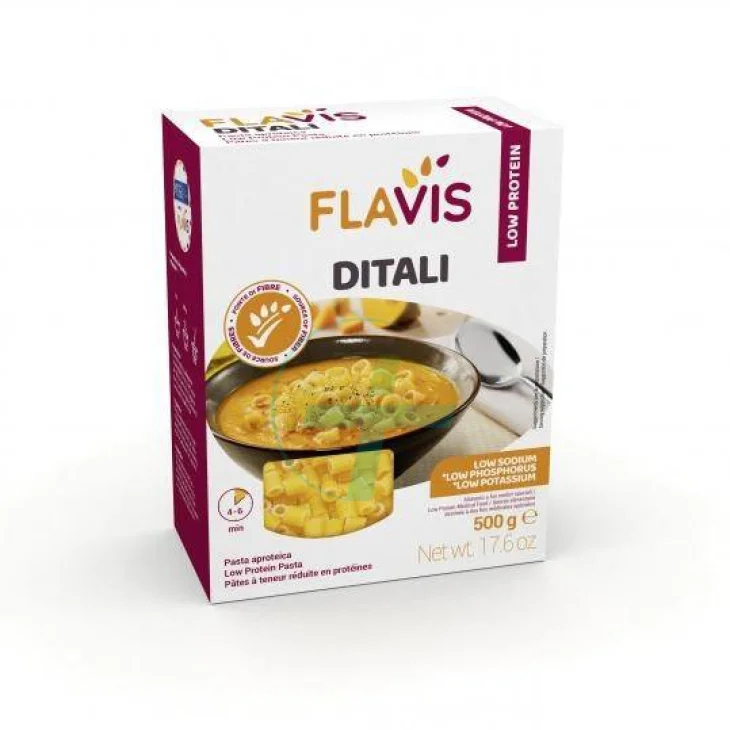 Flavis Ditali Pasta Aproteica 500g