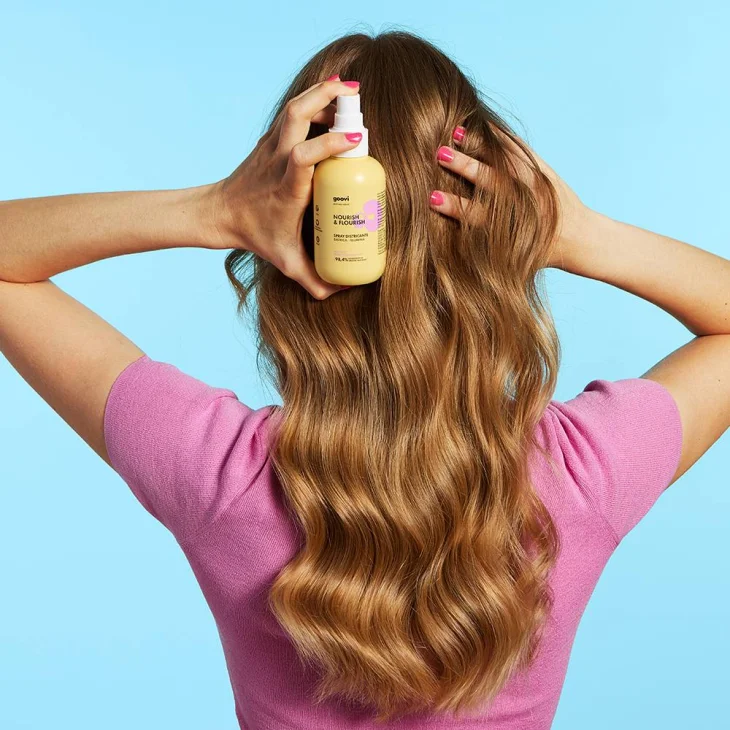 Goovi Nourish & Flourish Spray Districante Capelli senza Risciacquo 150 ml