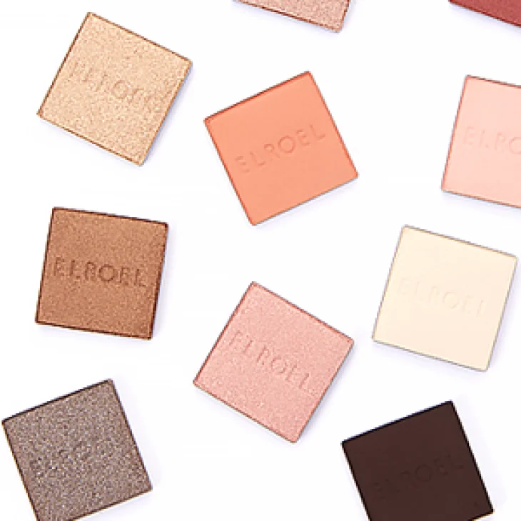 Elroel Y Palette Gold Palette Componibile Vuota Per Make-Up Personalizzato