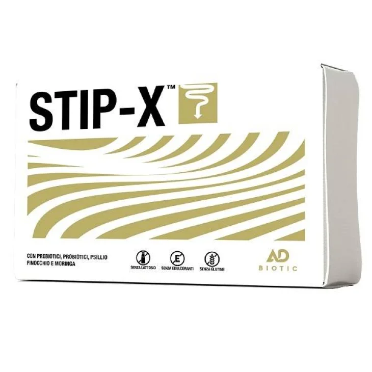 Stip-x Integratore per Regolarit&agrave; Intestinale e Benessere Digestivo 30 Capsule