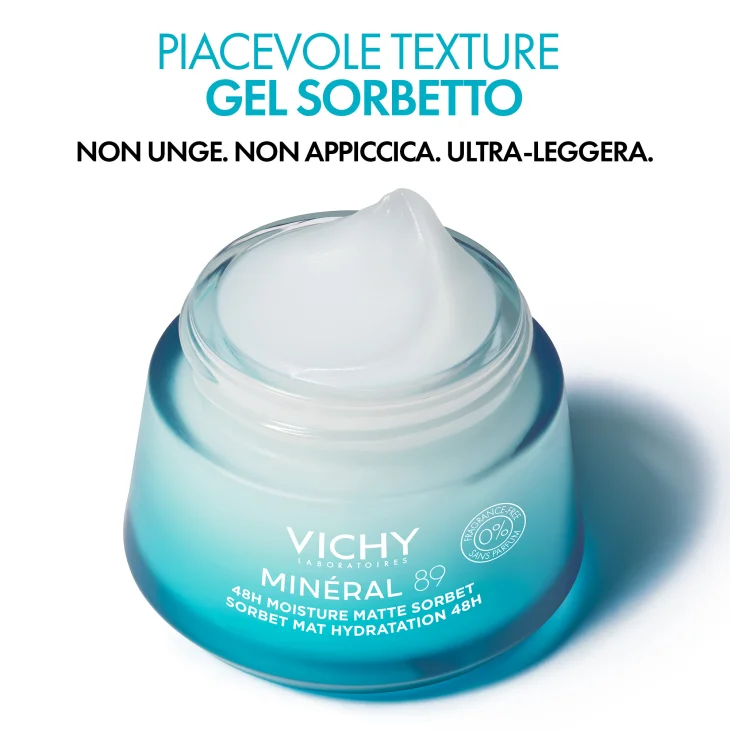 Vichy Mineral89 Oily Skin Cream Crema Idratante Leggera Viso 50 ml Vichy Mineral89 Oily Skin Cream Crema Idratante Leggera Viso 50 ml