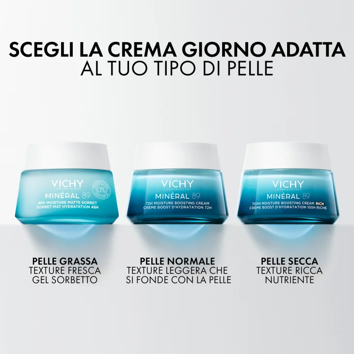 Vichy Mineral89 Oily Skin Cream Crema Idratante Leggera Viso 50 ml Vichy Mineral89 Oily Skin Cream Crema Idratante Leggera Viso 50 ml