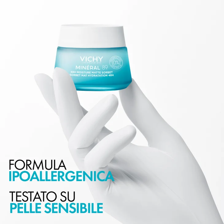 Vichy Mineral89 Oily Skin Cream Crema Idratante Leggera Viso 50 ml Vichy Mineral89 Oily Skin Cream Crema Idratante Leggera Viso 50 ml