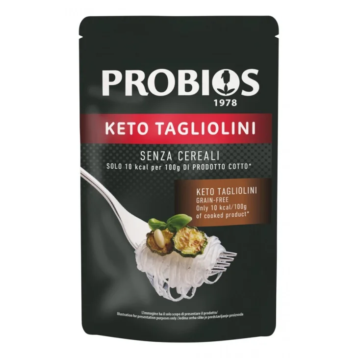 Probios Keto Tagliolini senza Cereali 75 grammi Probios Keto Tagliolini senza Cereali 75 grammi