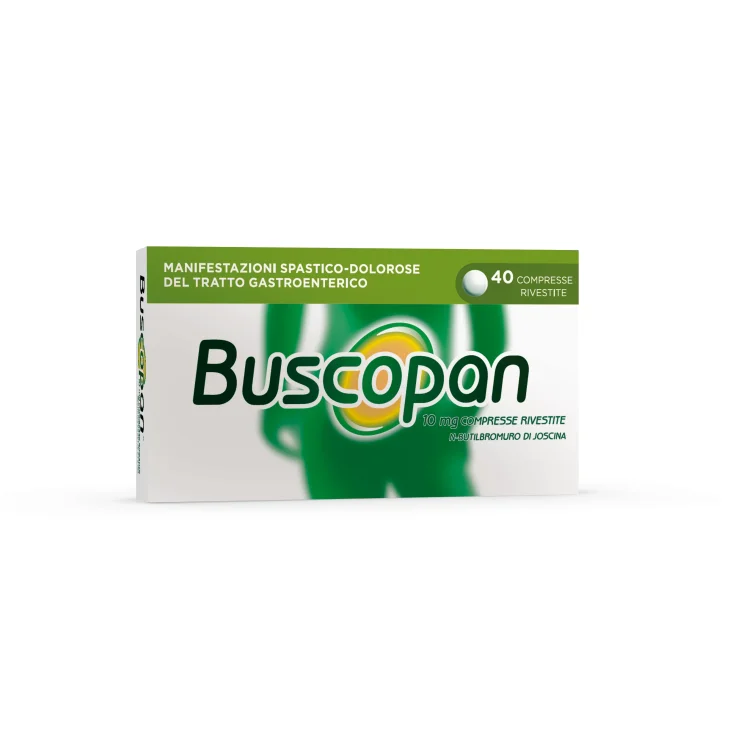 Buscopan 10 mg 40 compresse rivestite Buscopan 10 mg 40 compresse rivestite