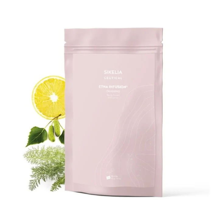Sikelia Ceutical Etna Infusion Tisana Drenante Betulla Finocchietto Limone 20 Bustine