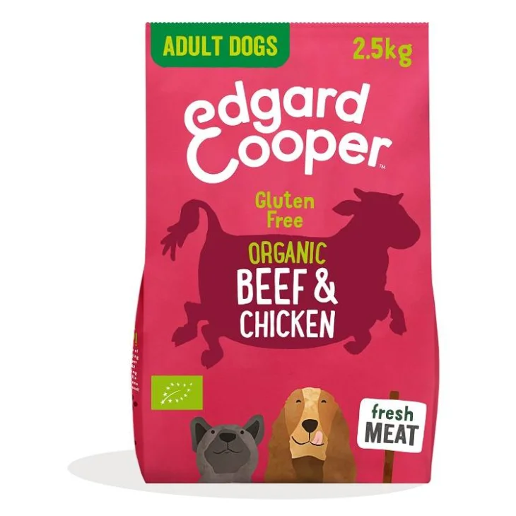 Edgard&Cooper Cibo Secco per cani Adulti Beef&Chicken 7 Kg