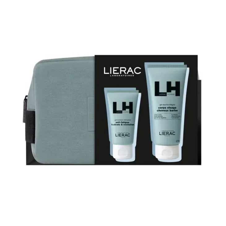 Lierac Homme Cofanetto Anti-Et&agrave; Crema 50 ml + Gel Doccia 200 ml
