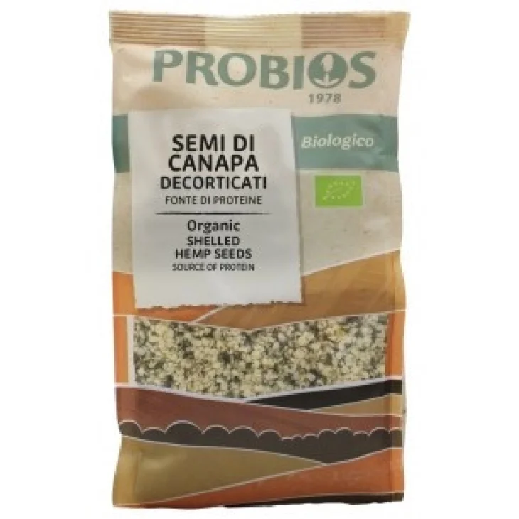 Probios Semi di Canapa Decorticati Biologici Senza Glutine 250g Probios Semi di Canapa Decorticati Biologici Senza Glutine 250g