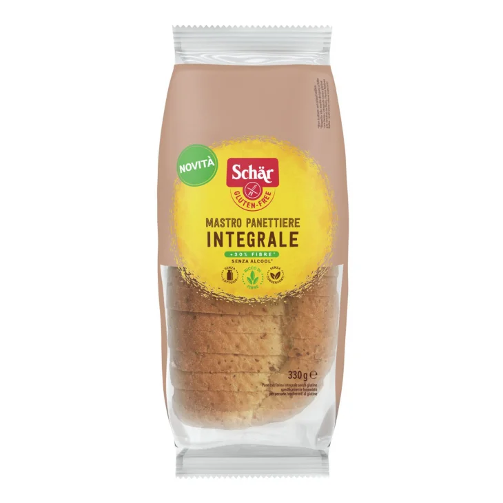 Schar Mastro Pane Integrale Senza Glutine e Lattosio 330g