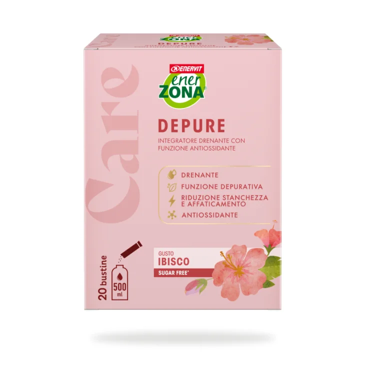 Enerzona Care Depure Integratore Drenante e Antiossidante 20 bustine Enerzona Care Depure Integratore Drenante e Antiossidante 20 bustine