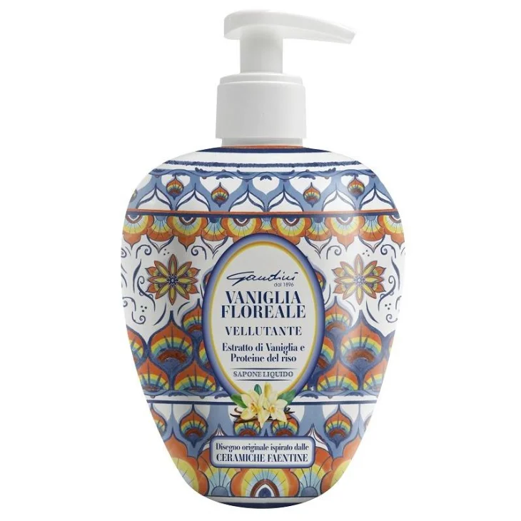 GANDINI SAPONE LIQUIDO FAENZA VANIGLIA 500 ML GANDINI SAPONE LIQUIDO FAENZA VANIGLIA 500 ML