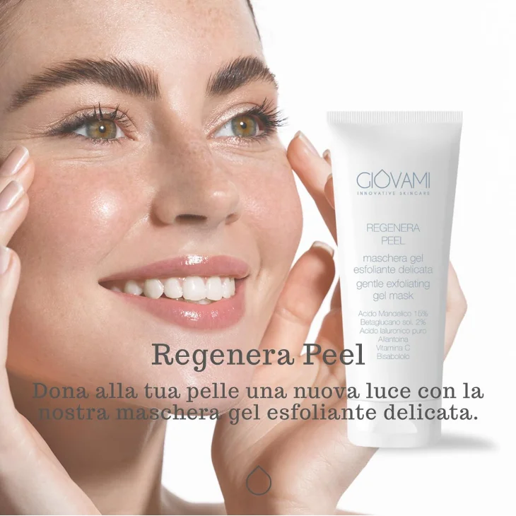 Giovami Regenera Peel Maschera Gel Esfoliante Delicata 100 ml Giovami Regenera Peel Maschera Gel Esfoliante Delicata 100 ml
