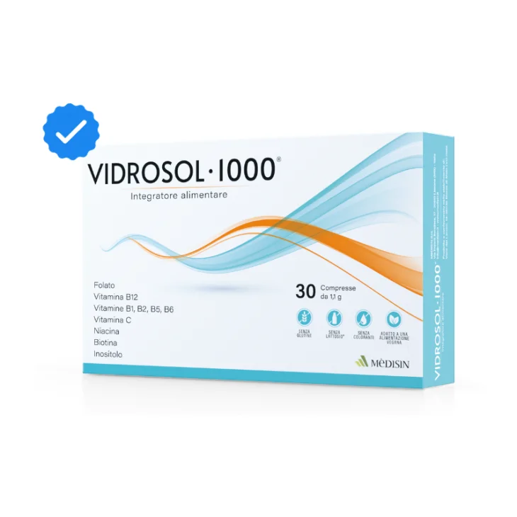 Vidrosol 1000 Integratore Multivitaminico 30 compresse Vidrosol 1000 Integratore Multivitaminico 30 compresse