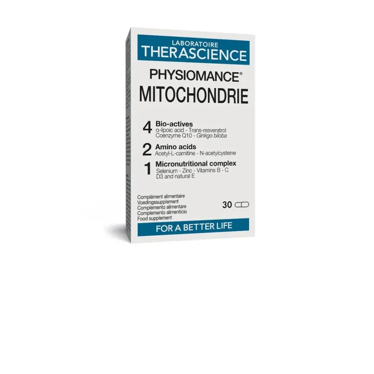Physiomance Mitochondrie Booster di Energia 30 capsule