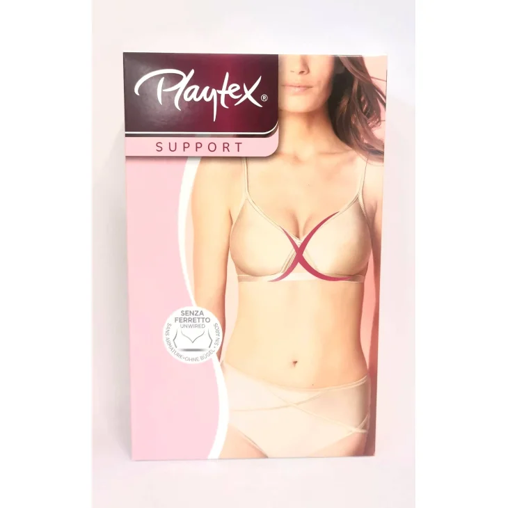 Playtex Reggiseno Morbido Senza Ferretto Avorio - Playtex taglie: 40 C