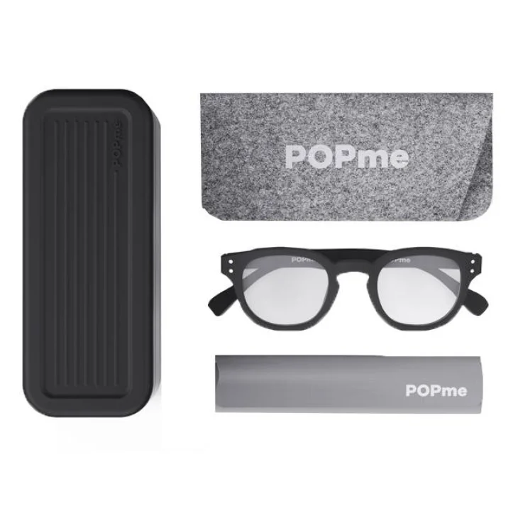 POPme Glasses Occhiale da Vista Colore Black Licorice - Gradazione: 1.50