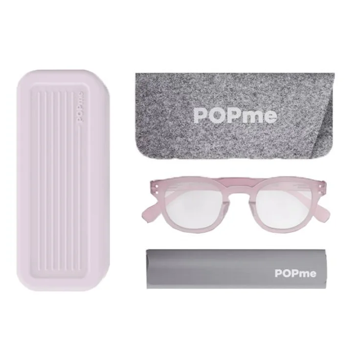 POPme Glasses Occhiale da Vista Colore Rose Pearl - Gradazione: -2.00
