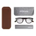 POPme Glasses Occhiale da Vista Colore Tortoise - Gradazione: -1.00