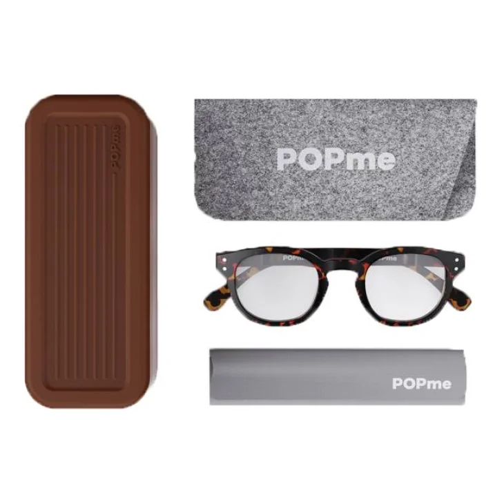 POPme Glasses Occhiale da Vista Colore Tortoise - Gradazione: -2.00