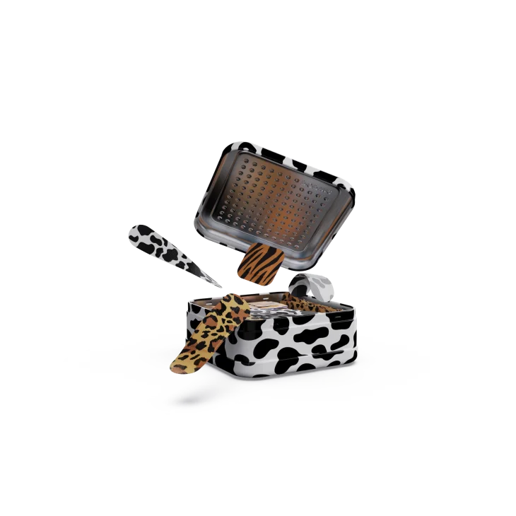 POPme Cerotti Colorati in Tessuto 48 pezzi - Colore: Popme Jungle Fever