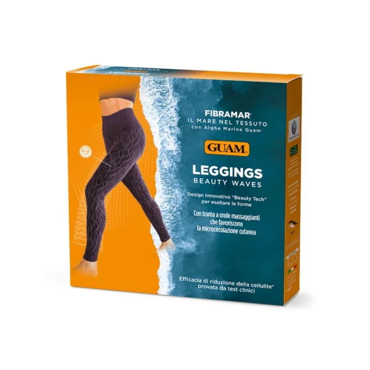 Guam Beauty Waves Fibramar Leggings Snellenti - Taglia: XS/S