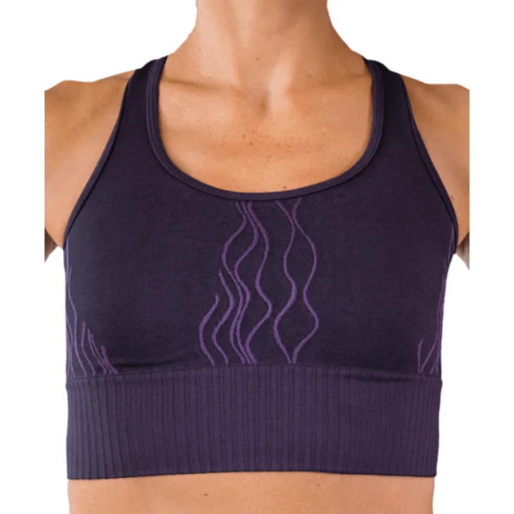 Guam Fibramar Top Beauty Waves Rassodante Colore Viola - Taglia: S/M