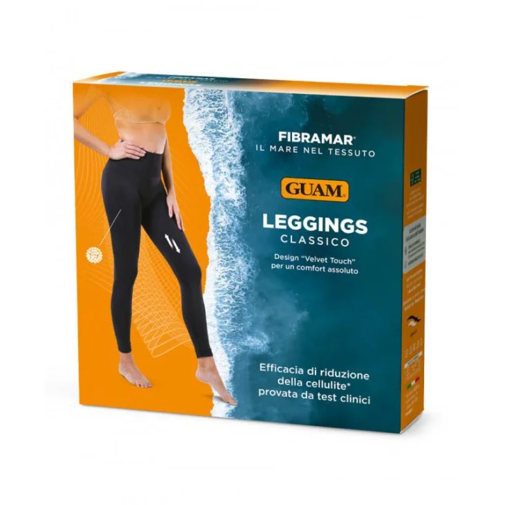 Guam Fibramar Leggings Snellente Classico Colore Nero - Taglia: S/M