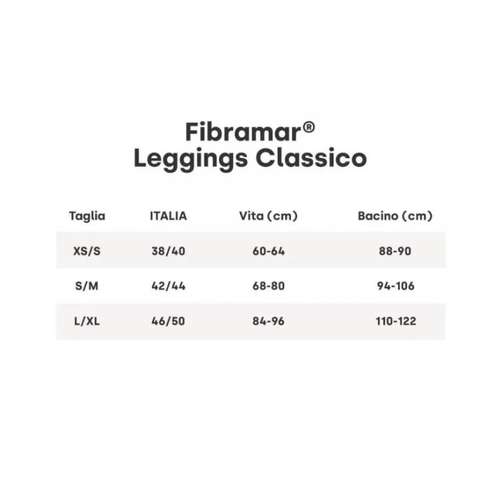 Guam Fibramar Leggings Snellente Classico Colore Nero - Taglia: S/M