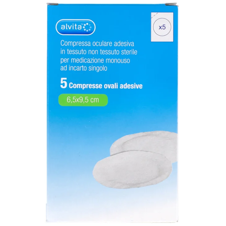 ALVITA COMPRESSA OCUL ADES 5PZ