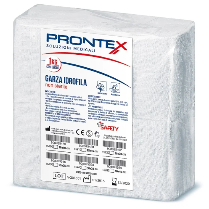 GARZA PRONTEX 20X20CM 1KG