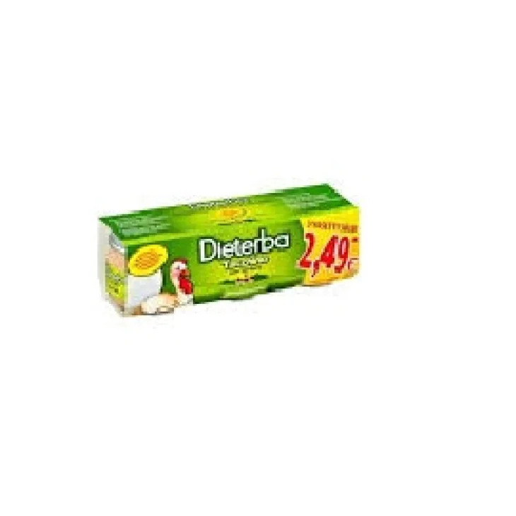 DIETERBA OMOG TACCHINO 3PZ 80G DIETERBA OMOG TACCHINO 3PZ 80G