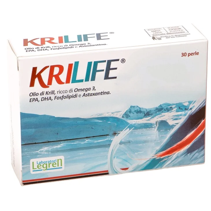 KriLife Integratore Alimentare per il Colesterolo 30 Perle KriLife Integratore Alimentare per il Colesterolo 30 Perle