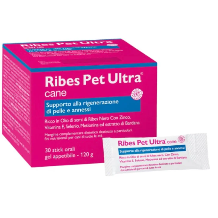Ribes Pet Ultra Cane Gel Mangime Complementare Dietetico 30 Bustine Ribes Pet Ultra Cane Gel Mangime Complementare Dietetico 30 Bustine