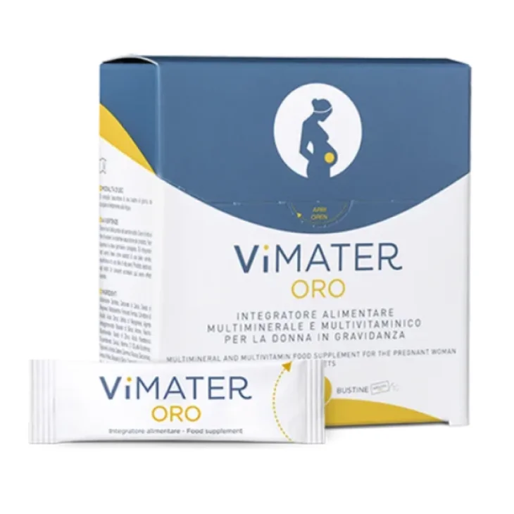 Vimater Oro Integratore Multivitaminico per il Benessere Dell'organismo 30 Stick Vimater Oro Integratore Multivitaminico per il Benessere Dell'organismo 30 Stick