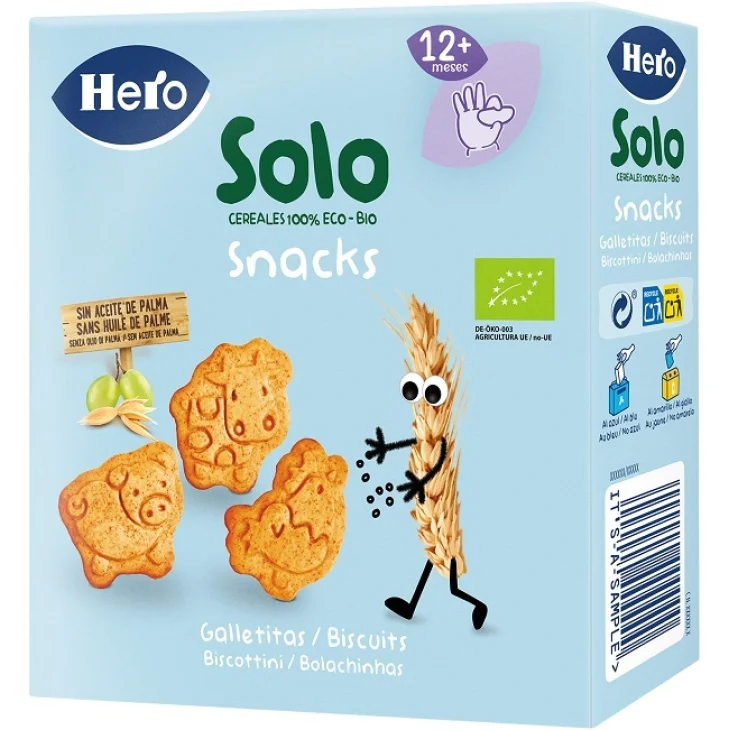 Hero Solo Biscotti Animaletti Bio 100 g