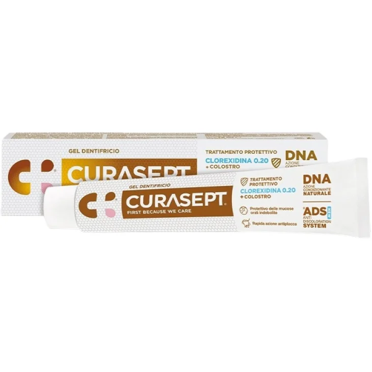 Curasept Gel Dentifricio DNA Pro Trattamento Protettivo e Antiplacca 75 ml