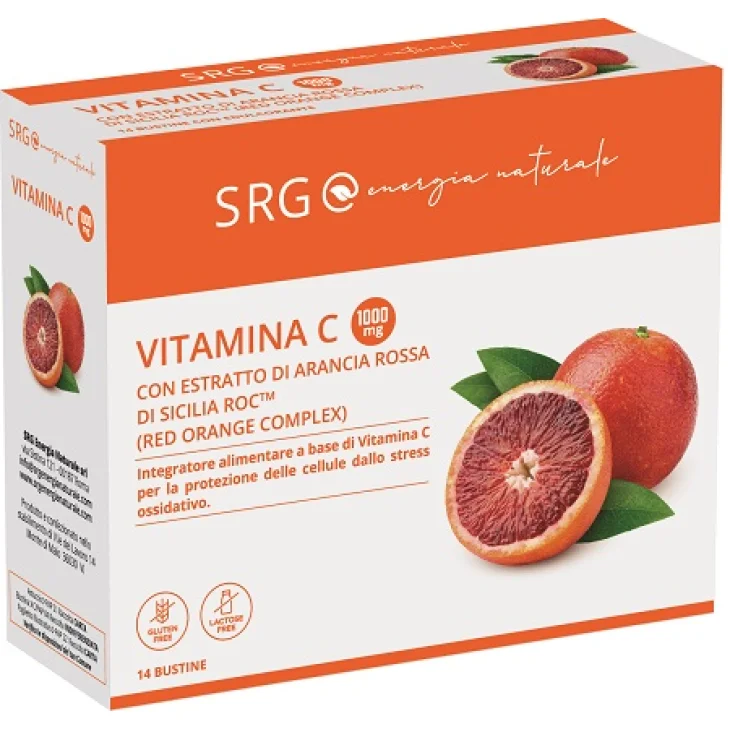 SRG Vitamina C Integratore per il Sistema Immunitario 14 bustine SRG Vitamina C Integratore per il Sistema Immunitario 14 bustine
