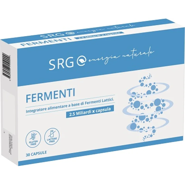 SRG Fermenti Integratore di Fermenti Lattici 30 capsule
