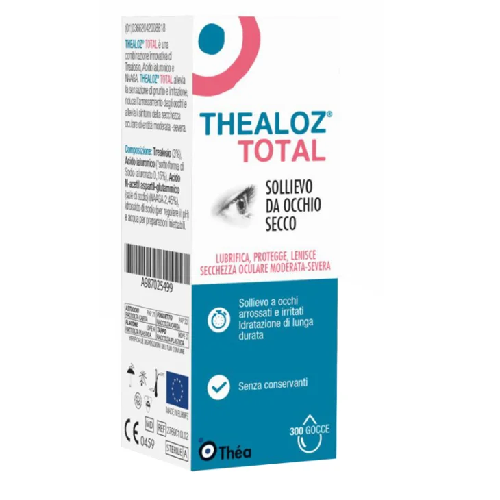 Thealoz Total Collirio per Secchezza Oculare 10 ml Thealoz Total Collirio per Secchezza Oculare 10 ml