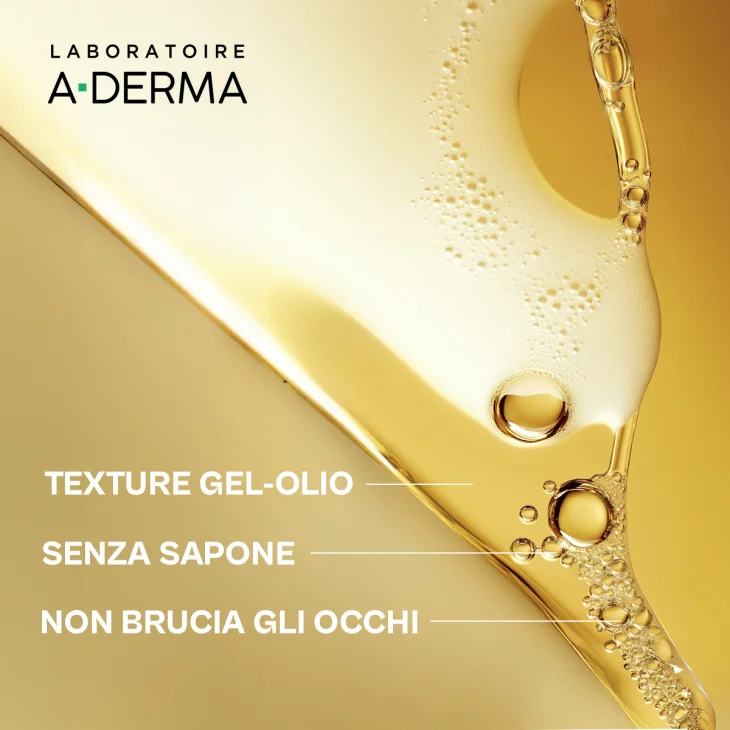 A-Derma Exomega Control Olio Lavante Emolliente Viso e Corpo 500 ml