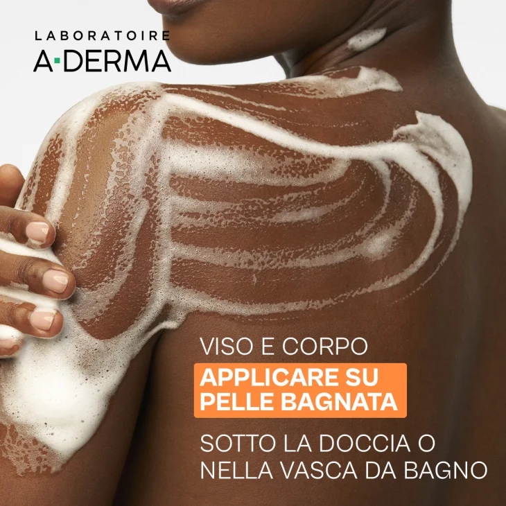 A-Derma Exomega Control Olio Lavante Emolliente Viso e Corpo 500 ml