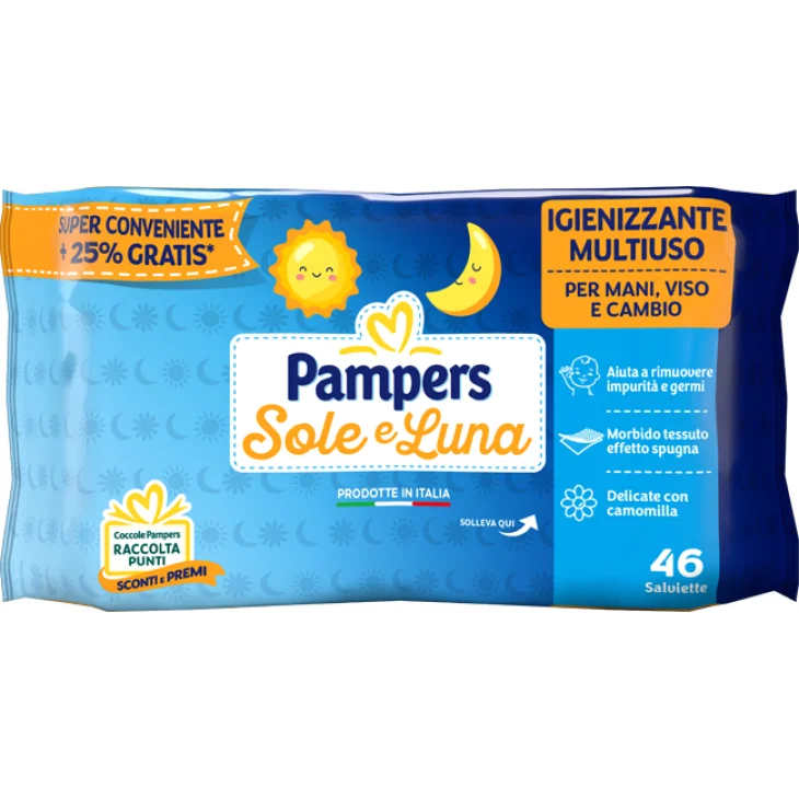 WIPES SOLE & LUNA 46PZ WIPES SOLE & LUNA 46PZ