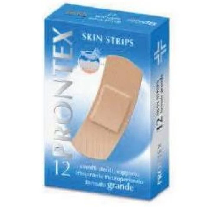CER PRONTEX SKIN STRIPS GR 12P CER PRONTEX SKIN STRIPS GR 12P